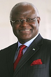 President Ernest Bai Koroma