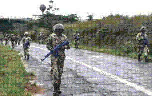 Liberian soldiers