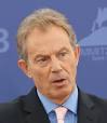 ex-UK Prime Minister Tony Blair
