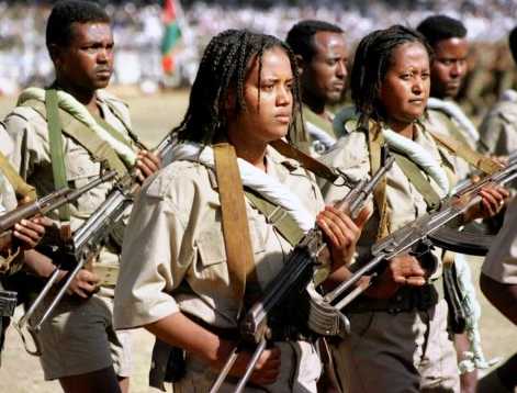 Eritrean fighters