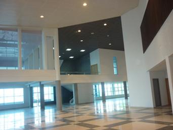 Bintumani Conference Center interior. Aberdeen. Freetown, Sierra Leone