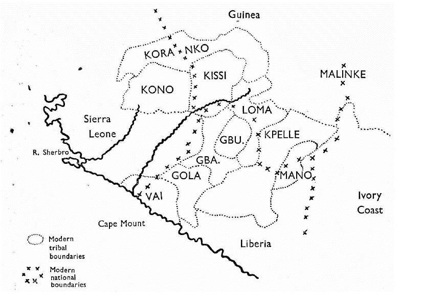Liberia circa 1780