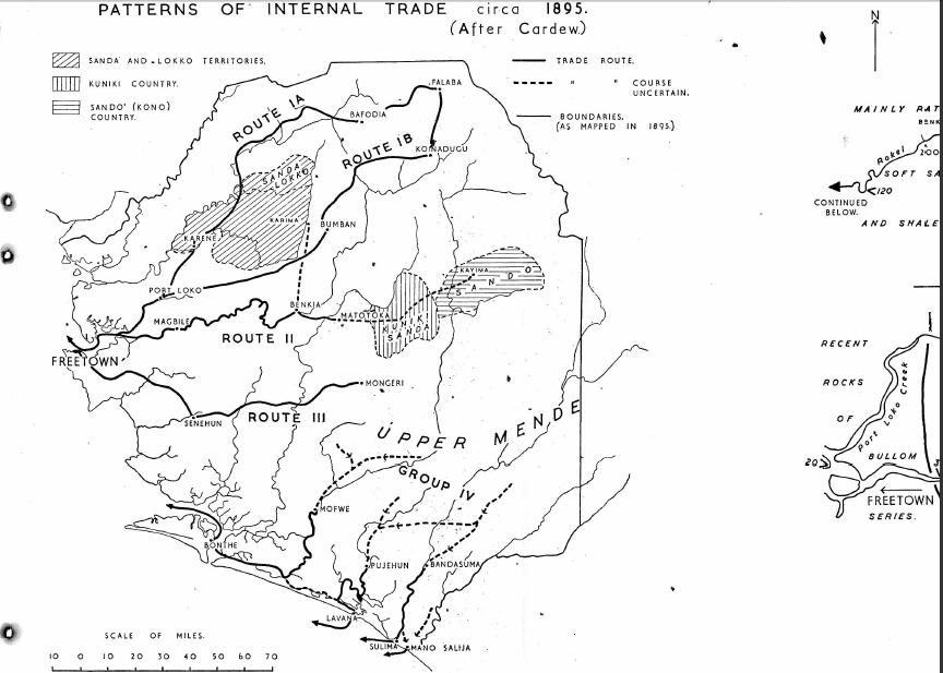 Patterns of Internal Trade, circa 1895