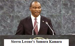 Sierra Leone's Samura Kamara