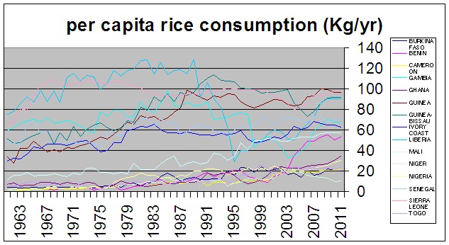 West African Rice Consumption